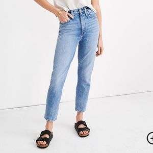 Madewell NWT Mom Jeans in Melva Wash